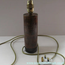 Load image into Gallery viewer, 1960s Swedish Art Pottery Stoneware Table Lamp
