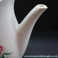 Load image into Gallery viewer, 1960s Midwinter Stylecraft Fashion Shape Coffee Pot. Rarer Pink Carnation Pattern - British Ceramics
