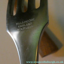 Load image into Gallery viewer, 1960s Mills Moore Walnut and Steel Cutlery Canteen. Original Box. Sheffield
