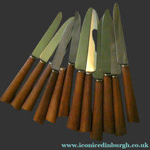 Load image into Gallery viewer, 1960s Mills Moore Walnut and Steel Cutlery Canteen. Original Box. Sheffield
