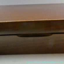 Load image into Gallery viewer, 1960s Mills Moore Walnut and Steel Cutlery Canteen. Original Box. Sheffield
