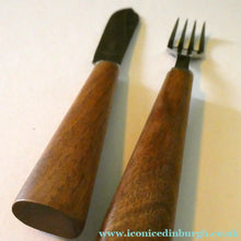 Load image into Gallery viewer, 1960s Mills Moore Walnut and Steel Cutlery Canteen. Original Box. Sheffield
