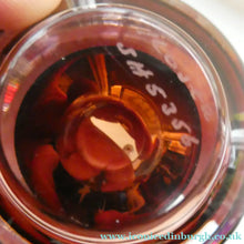 Load image into Gallery viewer, 1960s MONA MORALES SCHILDT Kosta Miniature SWEDISH Glass Bowl. With Kosta Label and Signed SH 5358
