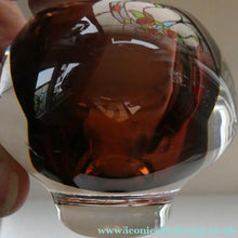 Load image into Gallery viewer, 1960s MONA MORALES SCHILDT Kosta Miniature SWEDISH Glass Bowl. With Kosta Label and Signed SH 5358
