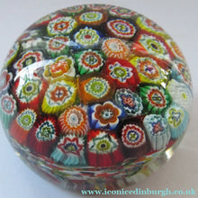 Load image into Gallery viewer, Vintage Made in Murano Label Close Pack Paperweight Millefiori Canes
