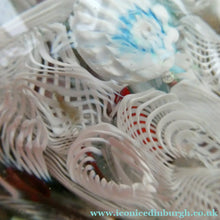 Load image into Gallery viewer, Vintage 1960s FRATELLO TOSO Paperweight; Large Millefiori Canes and Scambled Latticino Canes
