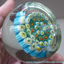 Load image into Gallery viewer, Fratelli Toso MURANO Millefiori Carpet Paperweight. 1960s with Original Toso Label
