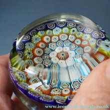 Load image into Gallery viewer, Large Vintage MURANO Millefiori Paperweight; Possibly made by Fratelli TOSO
