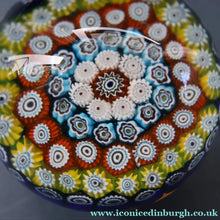Load image into Gallery viewer, Large Vintage MURANO Millefiori Paperweight; Possibly made by Fratelli TOSO
