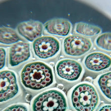 Load image into Gallery viewer, Vintage Millefiori Close Pack Carpet Paperweight; Possibly made by Fratelli TOSO
