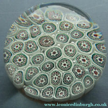 Load image into Gallery viewer, Vintage Millefiori Close Pack Carpet Paperweight; Possibly made by Fratelli TOSO
