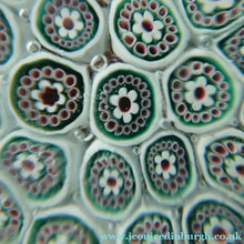 Load image into Gallery viewer, Vintage Millefiori Close Pack Carpet Paperweight; Possibly made by Fratelli TOSO
