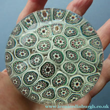Load image into Gallery viewer, Vintage Millefiori Close Pack Carpet Paperweight; Possibly made by Fratelli TOSO
