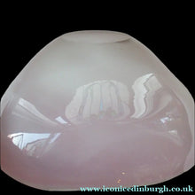 Load image into Gallery viewer, Vintage Murano Glass Geode Bowl Pink and White Seguso Style
