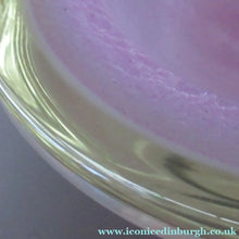Load image into Gallery viewer, Vintage Murano Glass Geode Bowl Pink and White Seguso Style
