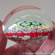 Load image into Gallery viewer, Vintage Italian Murano Close Pack Carpet Paperweight
