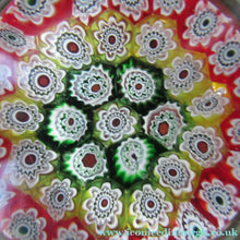 Load image into Gallery viewer, Vintage Italian Murano Close Pack Carpet Paperweight
