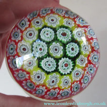 Load image into Gallery viewer, Vintage Italian Murano Close Pack Carpet Paperweight
