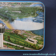 Load image into Gallery viewer, Collectable 1960s NIAGARA FALLS Toffee Tin by Riley's of Halifax
