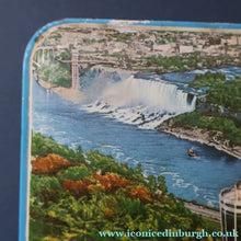 Load image into Gallery viewer, Collectable 1960s NIAGARA FALLS Toffee Tin by Riley's of Halifax
