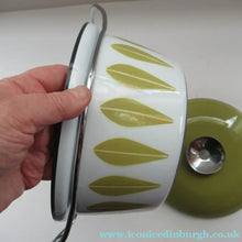 Load image into Gallery viewer, Vintage 1960s Catherineholm Casserole Dish Lotus Pattern
