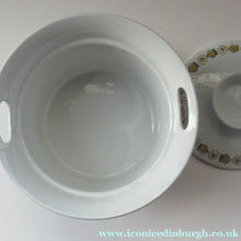 Load image into Gallery viewer, 1960s Norwegian Clupea Herring Dish Lidded Casserole or Serving Disah Figgjo Flint Turi Design

