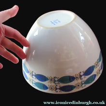 Load image into Gallery viewer, 1960s NORWEGIAN CLUPEA (Herring) Design. RARE Large Serving Bowl. Figgjo Flint, Turi Design 
