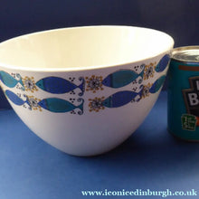 Load image into Gallery viewer, 1960s NORWEGIAN CLUPEA (Herring) Design. RARE Large Serving Bowl. Figgjo Flint, Turi Design 
