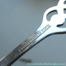 Load image into Gallery viewer, David Andersen 1960s NORWEGIAN 830 Solid Silver Pickle Fork and Small Cream Spoon
