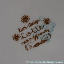 Load image into Gallery viewer, 1960s Norwegian Figgjo Flint Ceramics. Two Large Cups Saucers &amp; Side Plate. Lotte Design - European Ceramics

