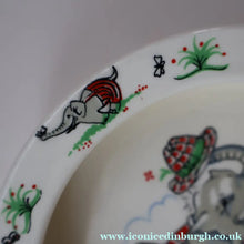 Load image into Gallery viewer, 1960s Norwegian Figgjo Flint Pair of Nursery Bowls. Elephant and Bear Designs - European Ceramics
