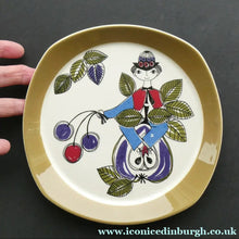 Load image into Gallery viewer, 1960s NORWEGIAN PLATE by Figgjo Flint (Corsica Design) by Turi Gramstad.
