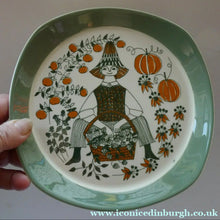 Load image into Gallery viewer, 1960s Norwegian PLATE by Figgjo Flint (Sicilia Design) by Turi Gramstad. A Boy with Basket of Berries
