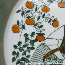 Load image into Gallery viewer, 1960s Norwegian PLATE by Figgjo Flint (Sicilia Design) by Turi Gramstad. A Boy with Basket of Berries
