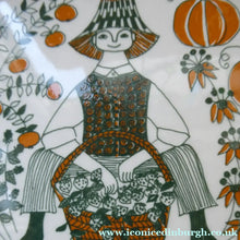 Load image into Gallery viewer, 1960s Norwegian PLATE by Figgjo Flint (Sicilia Design) by Turi Gramstad. A Boy with Basket of Berries
