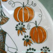 Load image into Gallery viewer, 1960s Norwegian PLATE by Figgjo Flint (Sicilia Design) by Turi Gramstad. A Boy with Basket of Berries
