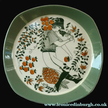 Load image into Gallery viewer, 1960s Norwegian PLATE by Figgjo Flint (Sicilia Design) by Turi Gramstad. A Boy with Grape
