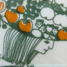 Load image into Gallery viewer, 1960s Norwegian PLATE by Figgjo Flint. Sicilia Design Featuring Girl with Grapes
