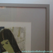 Load image into Gallery viewer, Mid Century Modern Art. Pencil Signed Colour Lithograph. Woman and Child Signed and dated 1963
