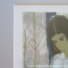 Load image into Gallery viewer, Mid Century Modern Art. Pencil Signed Colour Lithograph. Woman and Child Signed and dated 1963
