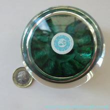 Load image into Gallery viewer, 1960s Paul Ysart Paperweight. Orange Flower with Original Label
