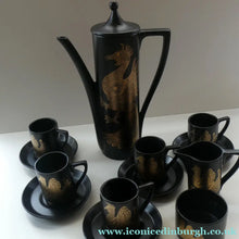Load image into Gallery viewer, 1960s PORTMEIRION Phoenix Pattern Coffee Set by John Cuffley
