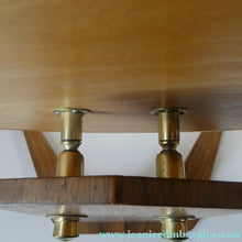 Load image into Gallery viewer, LARGE Rare 1960s Vintage G-Plan Style Desktop Teak Swivel Vanity Mirror

