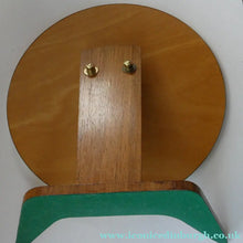 Load image into Gallery viewer, LARGE Rare 1960s Vintage G-Plan Style Desktop Teak Swivel Vanity Mirror
