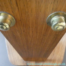 Load image into Gallery viewer, LARGE Rare 1960s Vintage G-Plan Style Desktop Teak Swivel Vanity Mirror
