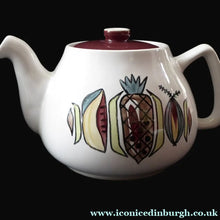 Load image into Gallery viewer, 1960s Langley Jamaica Pattern Teapot Tropical Fruits
