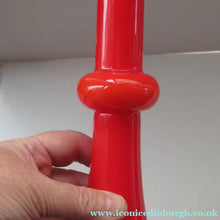 Load image into Gallery viewer, 1960s CARNABY Glass Vase. Designed by Per Lutken for Holmegaard Glass
