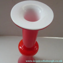 Load image into Gallery viewer, 1960s CARNABY Glass Vase. Designed by Per Lutken for Holmegaard Glass
