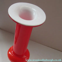 Load image into Gallery viewer, 1960s CARNABY Glass Vase. Designed by Per Lutken for Holmegaard Glass
