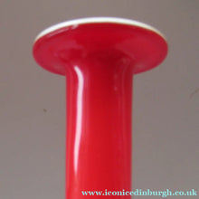 Load image into Gallery viewer, 1960s CARNABY Glass Vase. Designed by Per Lutken for Holmegaard Glass
